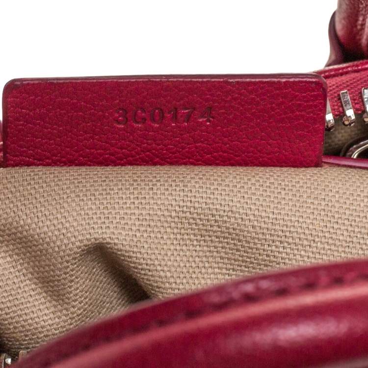 Pre Owned Givenchy Fuchsia Leather Mini Antigona Satchel