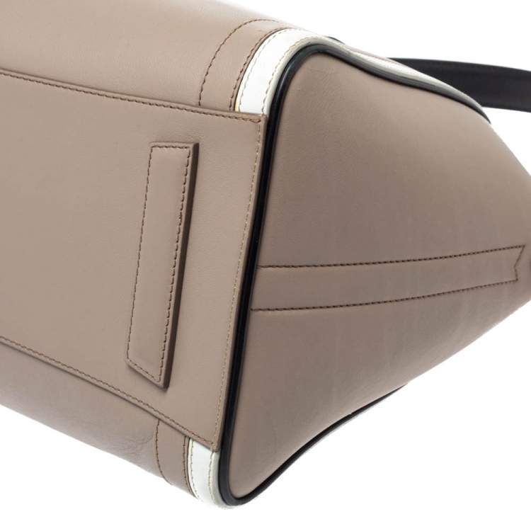Pre Owned Givenchy Tri Color Leather Medium Antigona Satchel