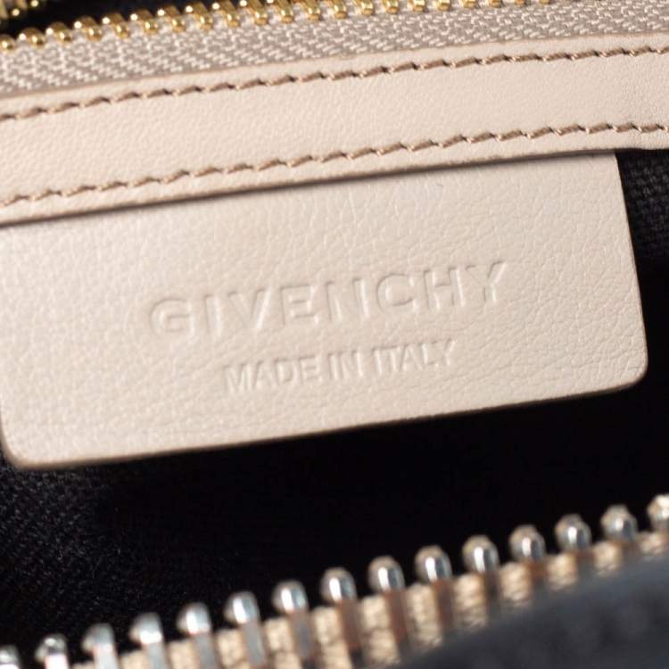 Pre Owned Givenchy Tri Color Leather Medium Antigona Satchel