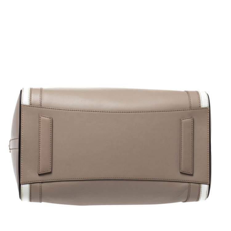Pre Owned Givenchy Tri Color Leather Medium Antigona Satchel