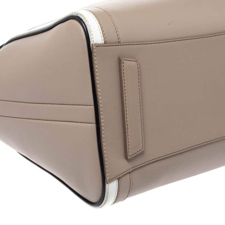 Pre Owned Givenchy Tri Color Leather Medium Antigona Satchel