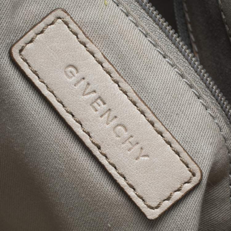 Pre Owned Givenchy Light Beige Leather Antigona Tote