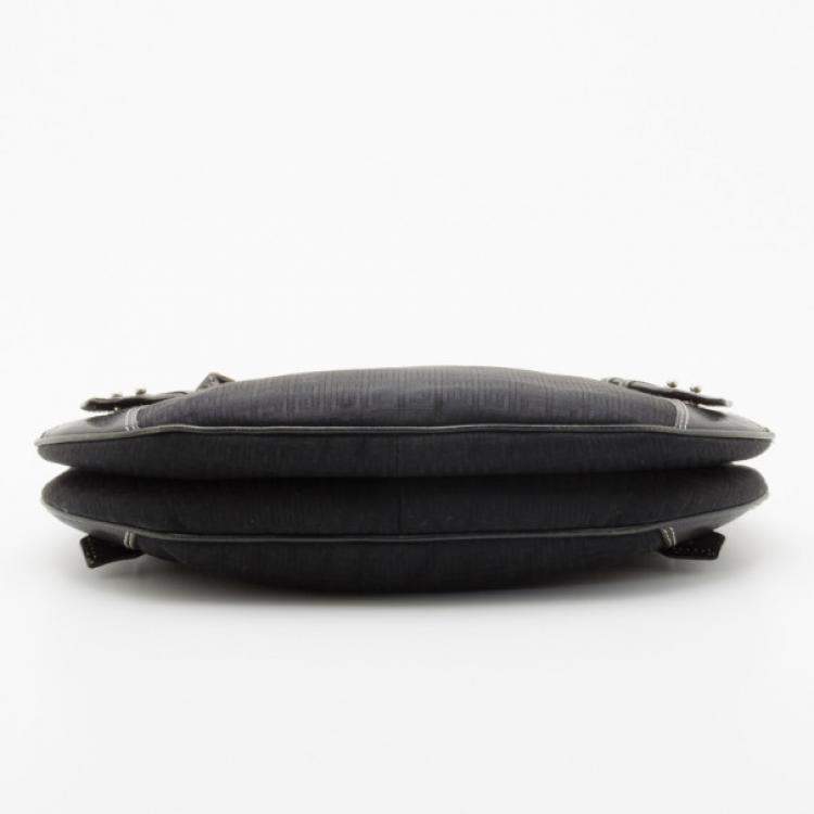 Pre Owned Givenchy Black Monogram Hobo
