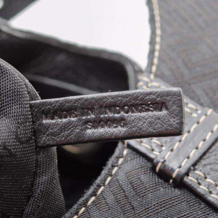 Pre Owned Givenchy Black Monogram Hobo