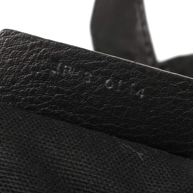 Pre Owned Givenchy Black Crinkled Leather Large Pandora Bag