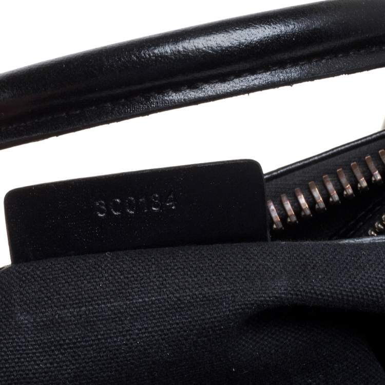 Pre Owned Givenchy Black Leather Medium Antigona Satchel