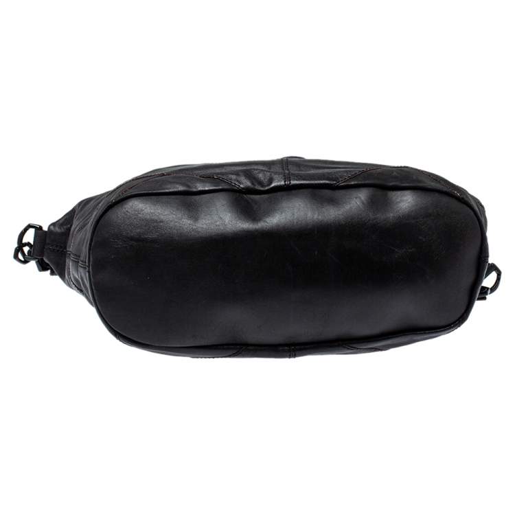 مملوكة مسبقًا Givenchy Black Leather Medium Nightingale Satchel