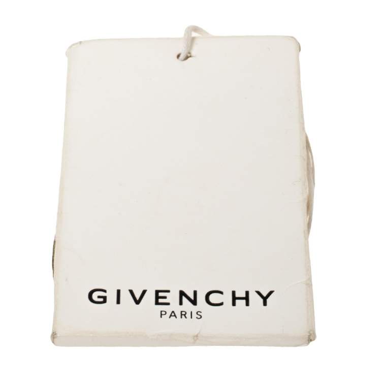 Pre Owned Givenchy Black Leather Pandora Grommet Shoulder Bag