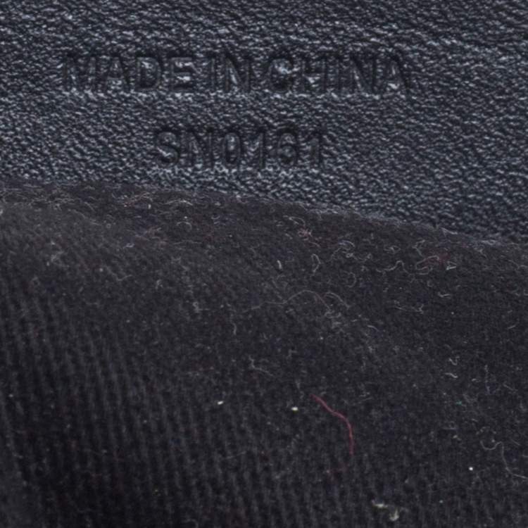 Pre Owned Givenchy Black Fabric Stitch Detail Hobo