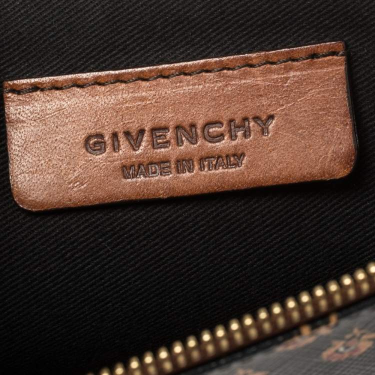 Pre Owned Givenchy Multicolor Leather Paisley Print Clutch