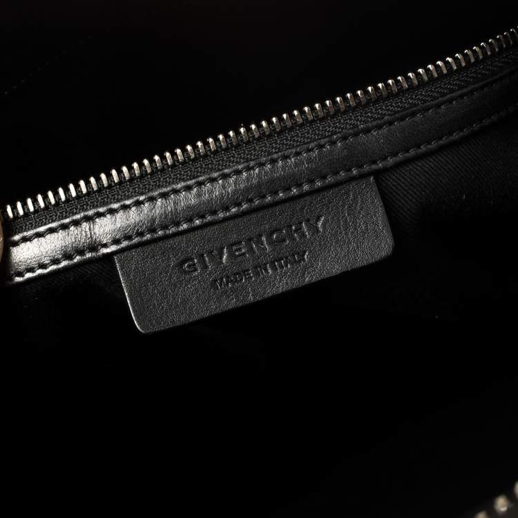 Pre Owned Givenchy Tri Color Leather Medium Antigona Satchel