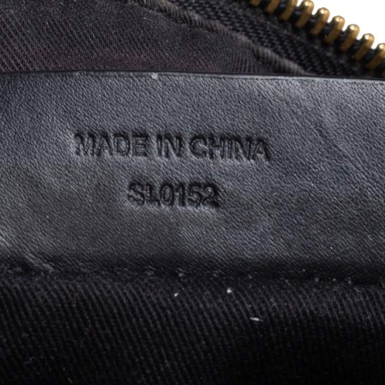 Pre Owned Givenchy Black Signature Canvas And Leather Hobo