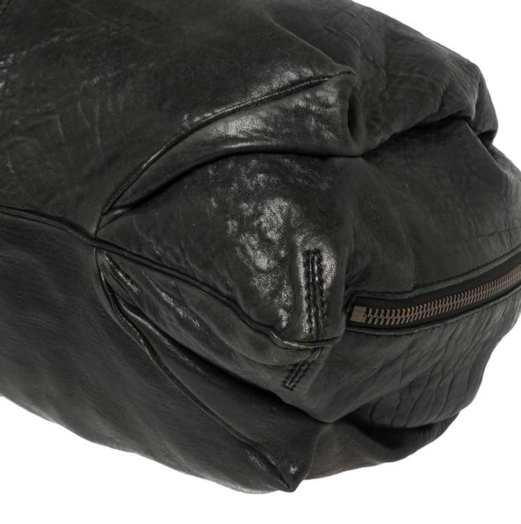 Pre Owned Givenchy Black Leather Elschia Billy Hobo