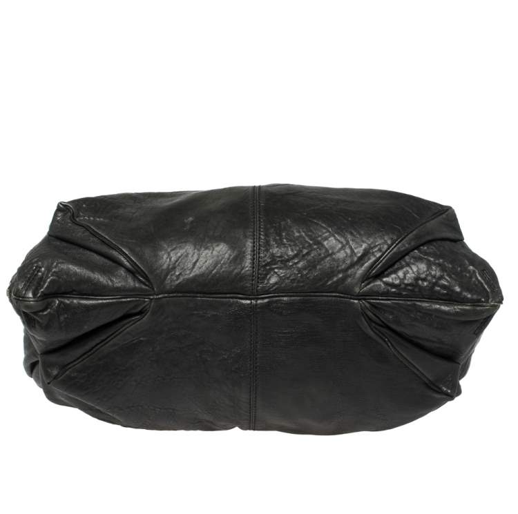 Pre Owned Givenchy Black Leather Elschia Billy Hobo