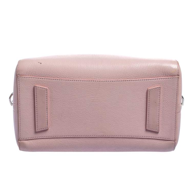Pre Owned Givenchy Pink Leather Small Antigona Satchel