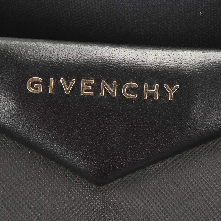 Pre Owned Givenchy Black Leather Bambi Tote Bag