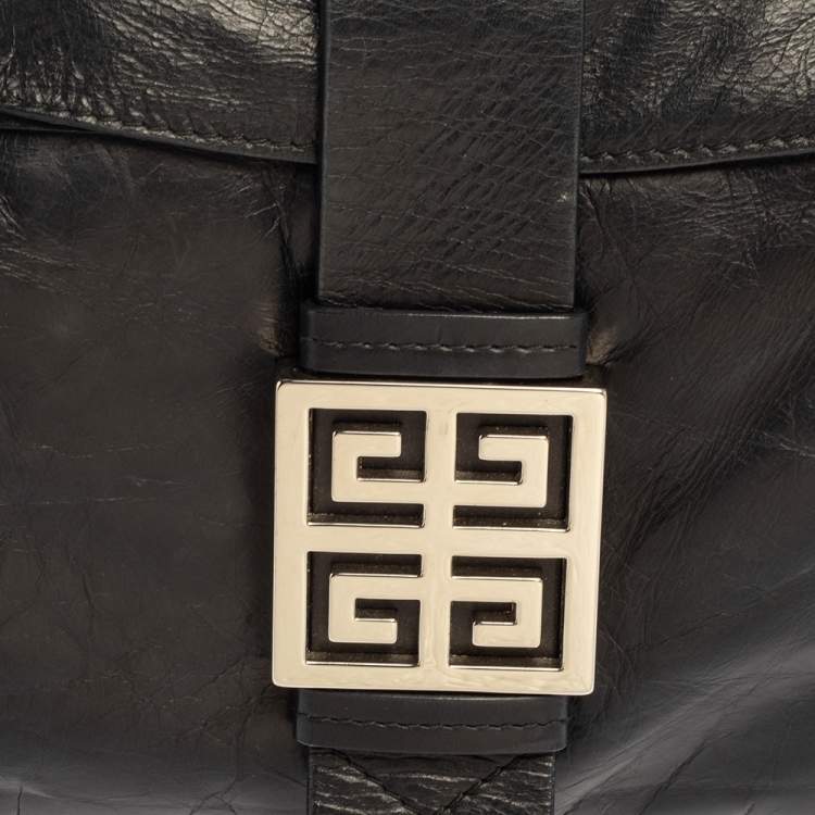 مملوكة مسبقًا Givenchy Black Leather Baguette