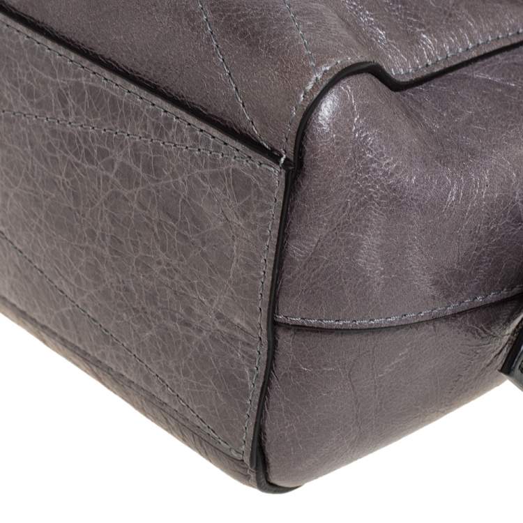 Pre Owned Givenchy Pearl Aged Leather Small ID Bag