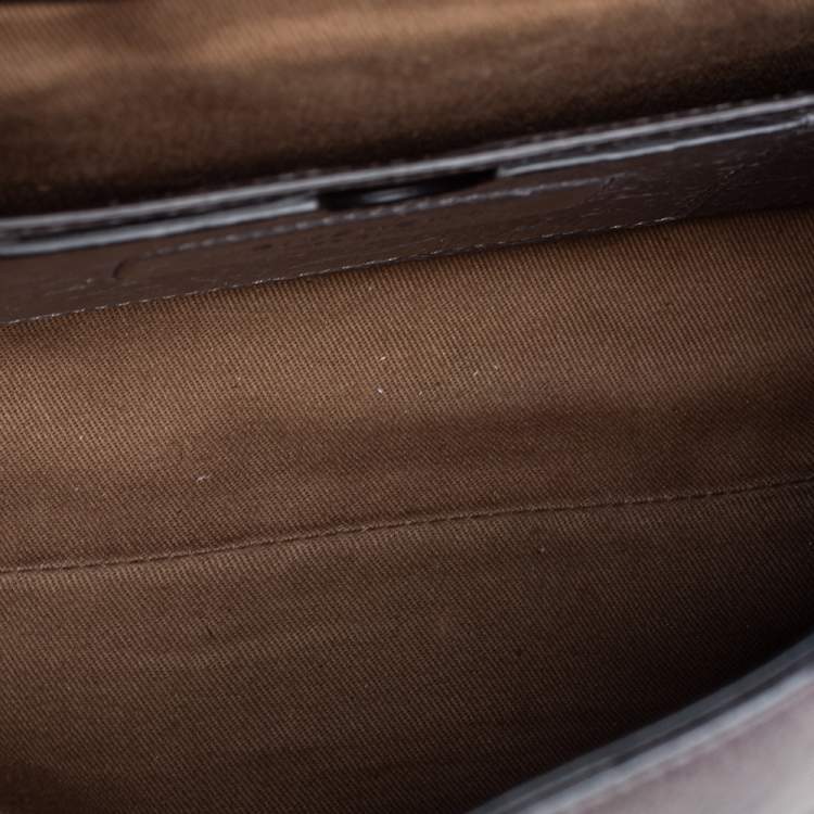 Pre Owned Givenchy Pearl Aged Leather Small ID Bag