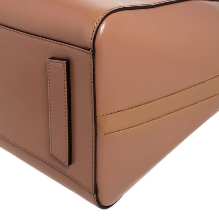 Pre Owned Givenchy Beige Leather Medium Antigona Satchel 