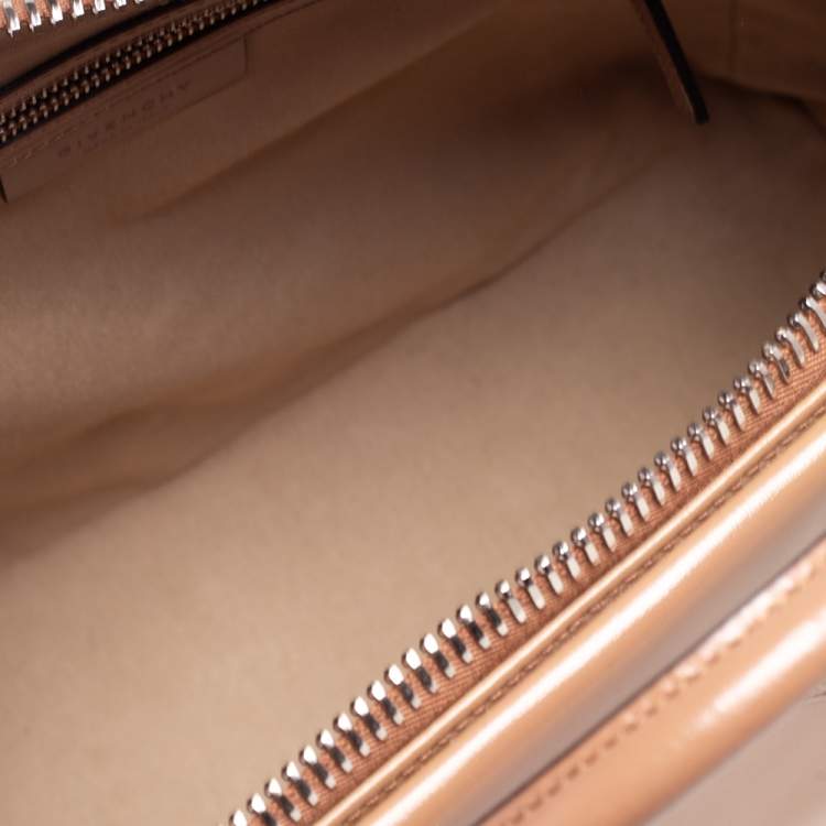 Pre Owned Givenchy Beige Leather Medium Antigona Satchel 