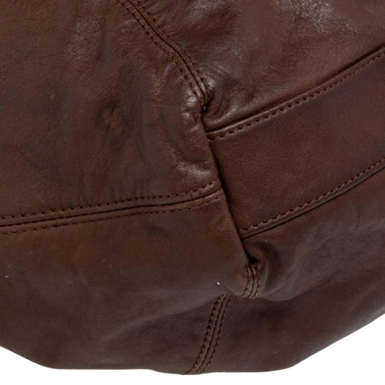 Pre Owned Givenchy Brown Leather Tote