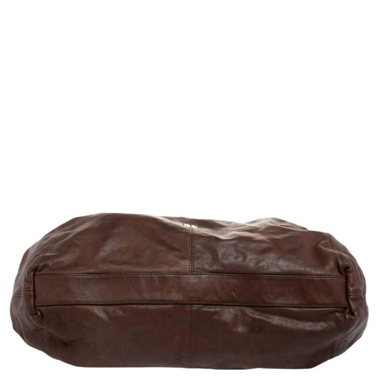 Pre Owned Givenchy Brown Leather Tote