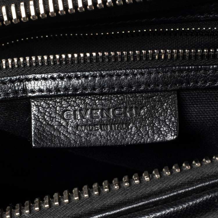 مملوكة مسبقًا Givenchy Black Leather Medium Antigona Satchel 