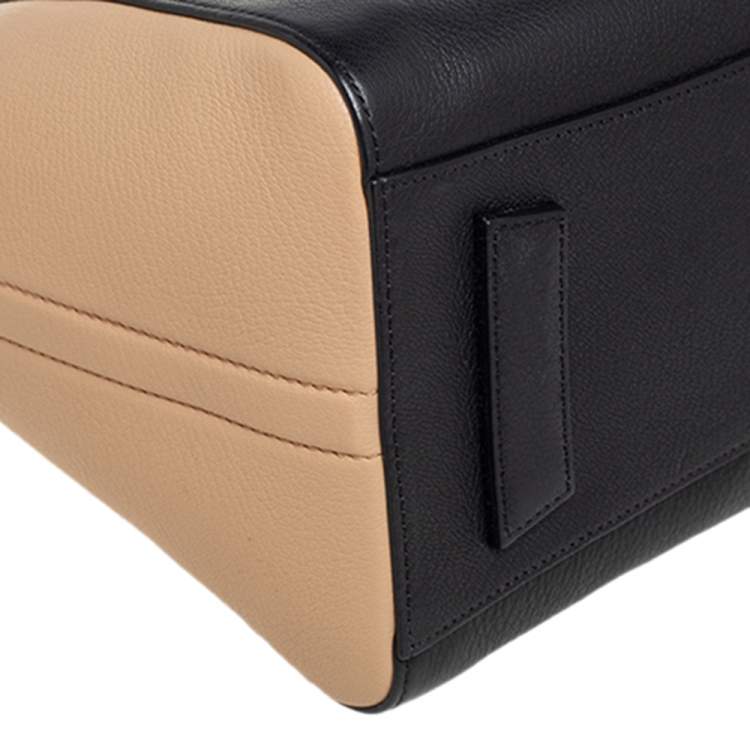 Pre Owned Givenchy Tri Color Leather Small Antigona Satchel