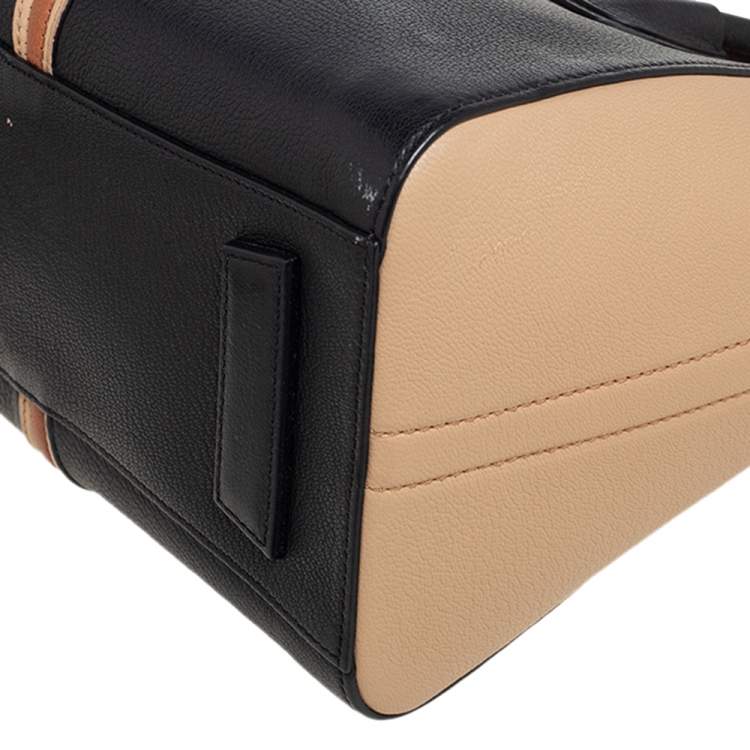 Pre Owned Givenchy Tri Color Leather Small Antigona Satchel