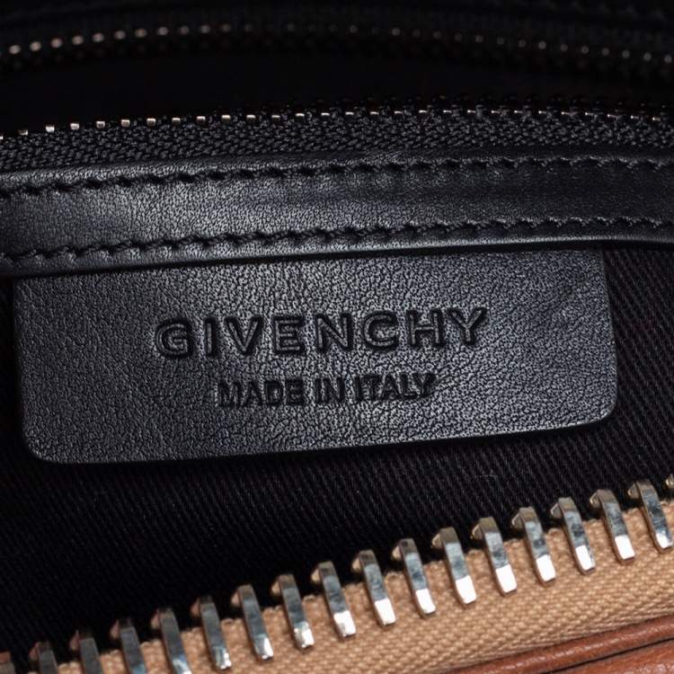 Pre Owned Givenchy Tri Color Leather Small Antigona Satchel