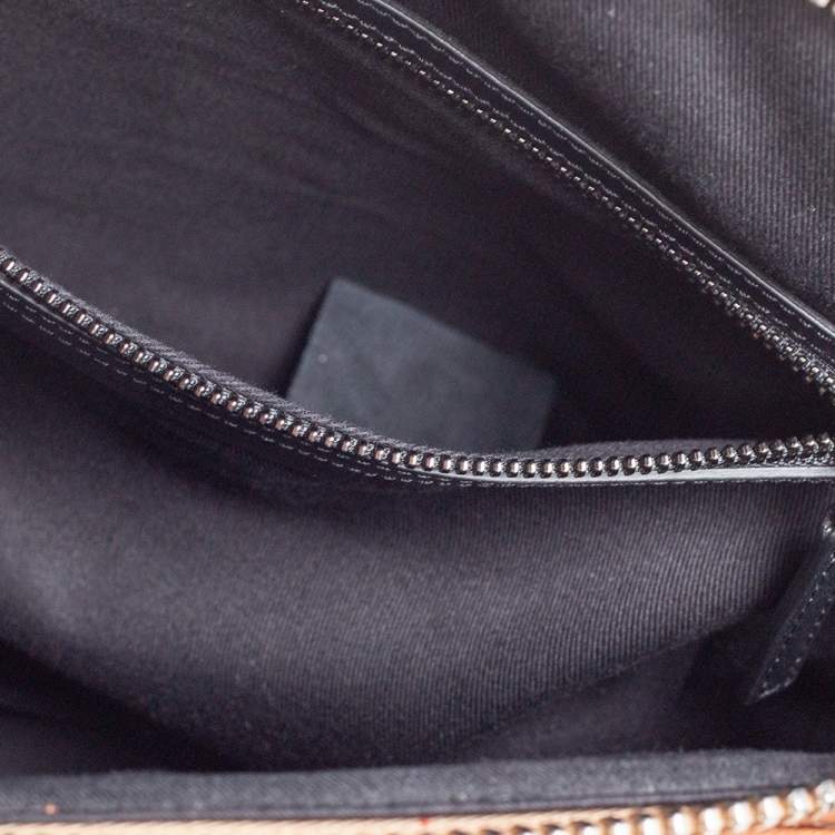 Pre Owned Givenchy Tri Color Leather Small Antigona Satchel