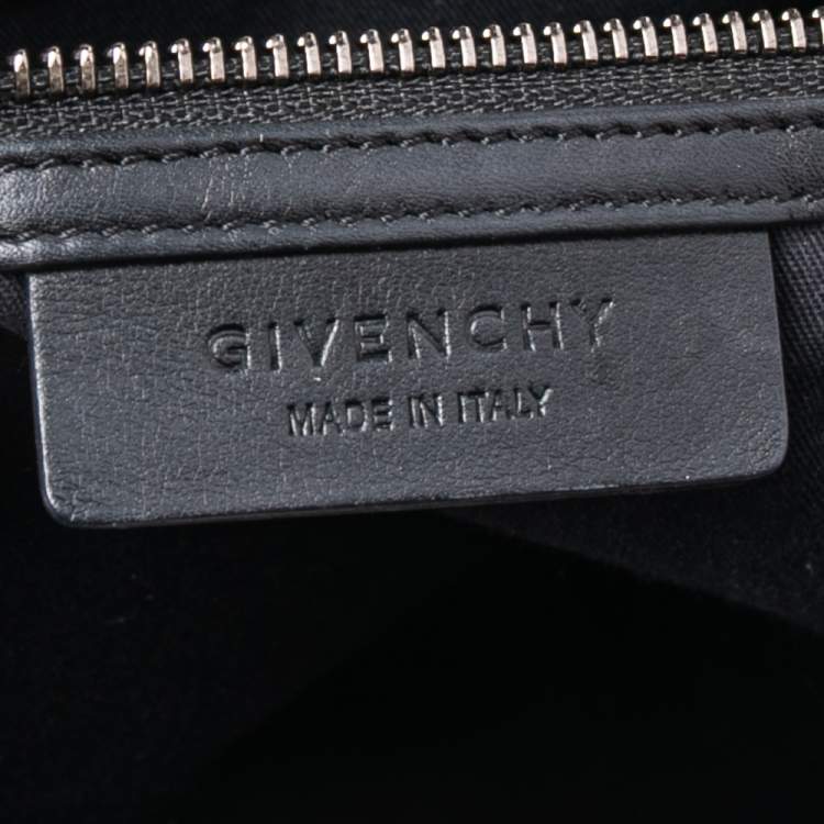 Pre Owned Givenchy Purple Leather Medium Antigona Satchel 