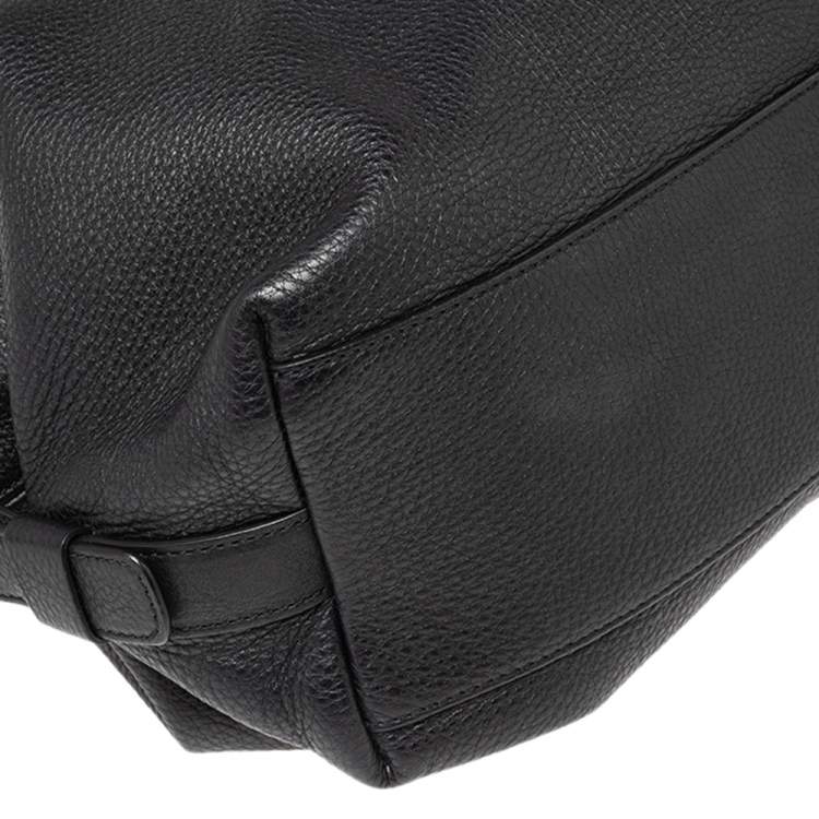 Pre Owned Givenchy Black Leather Medium Nightingale Satchel