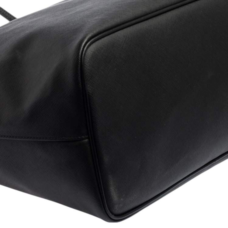 Pre Owned Givenchy Black Coated Canvas Large Antigona Shopping Tote