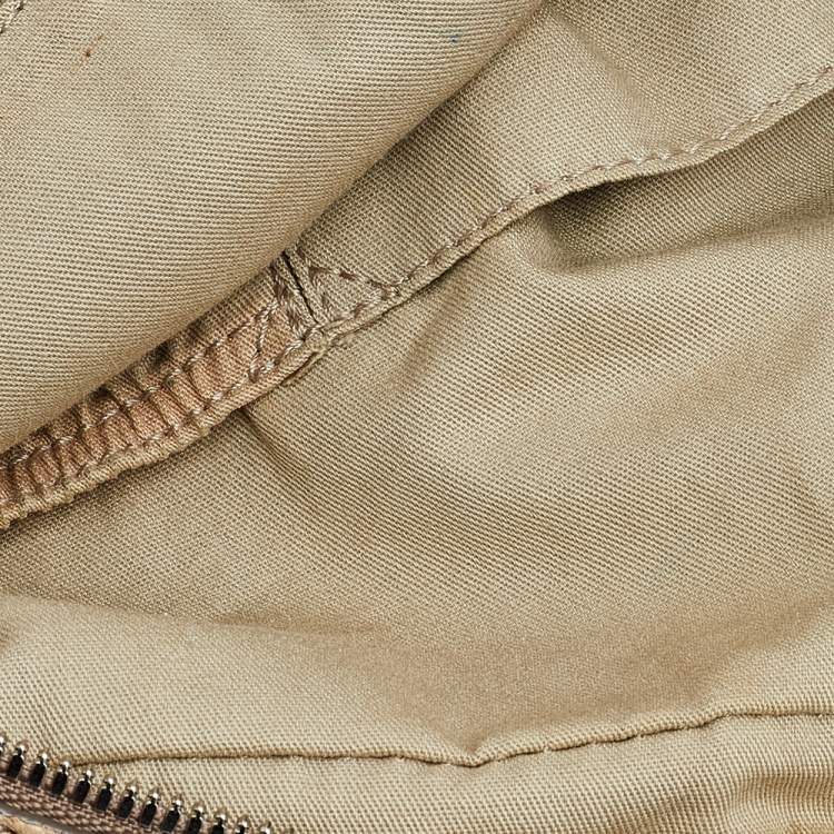 Pre Owned Givenchy Beige Leather Medium Nightingale Satchel
