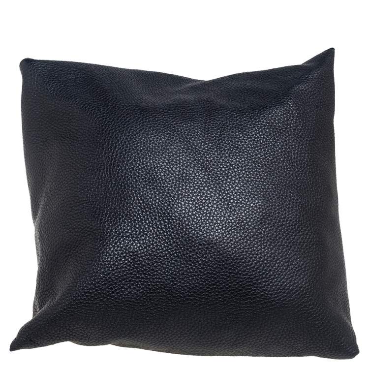 Pre Owned Givenchy Black Leather Large Triangle Pouch