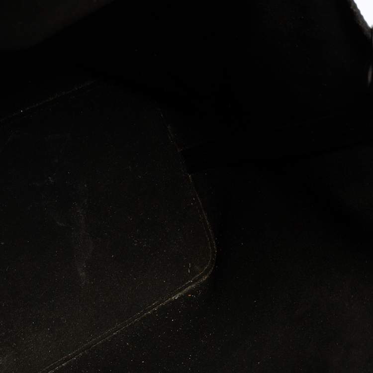 Pre Owned Givenchy Black Leather Antigona Shopper Tote