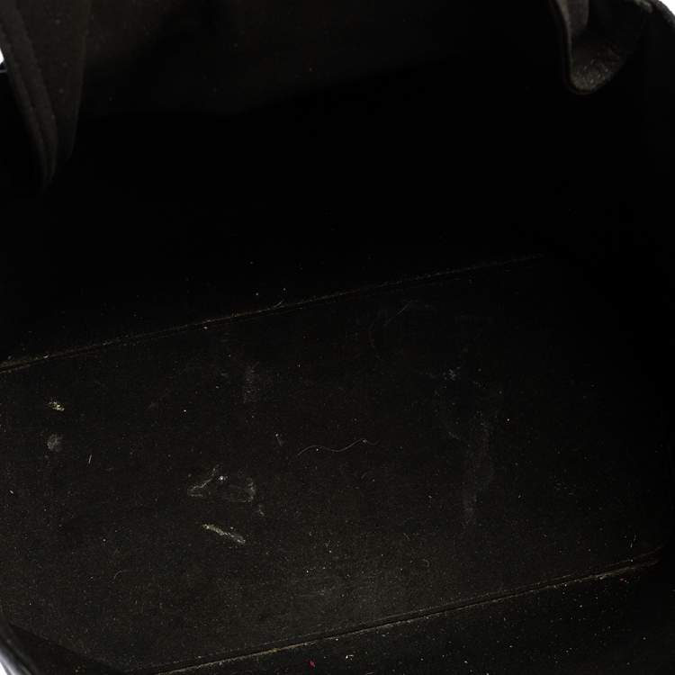 Pre Owned Givenchy Black Leather Antigona Shopper Tote