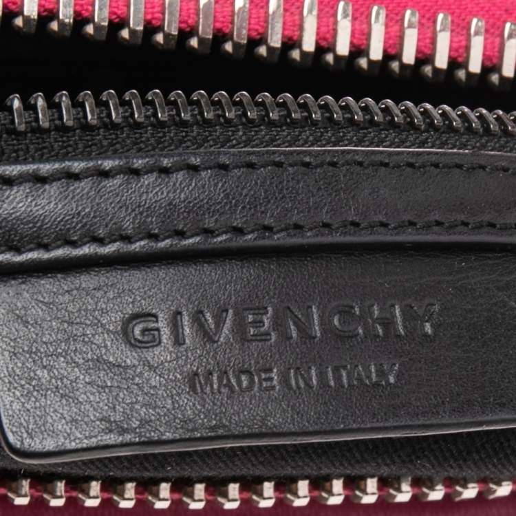 Pre Owned Givenchy Pink  Leather Small Antigona Satchel