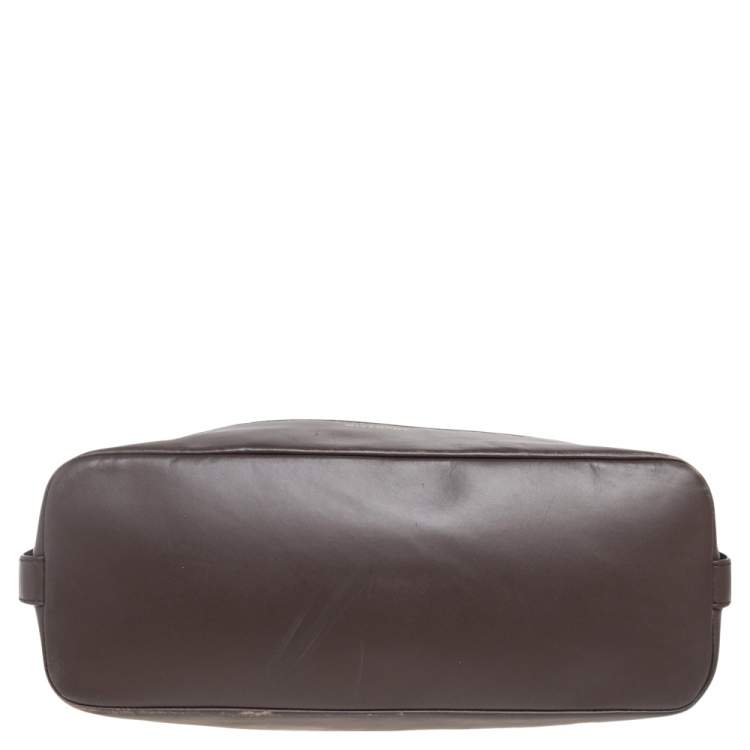 مملوكة مسبقًا Givenchy Brown Monogram Canvas and Leather Satchel