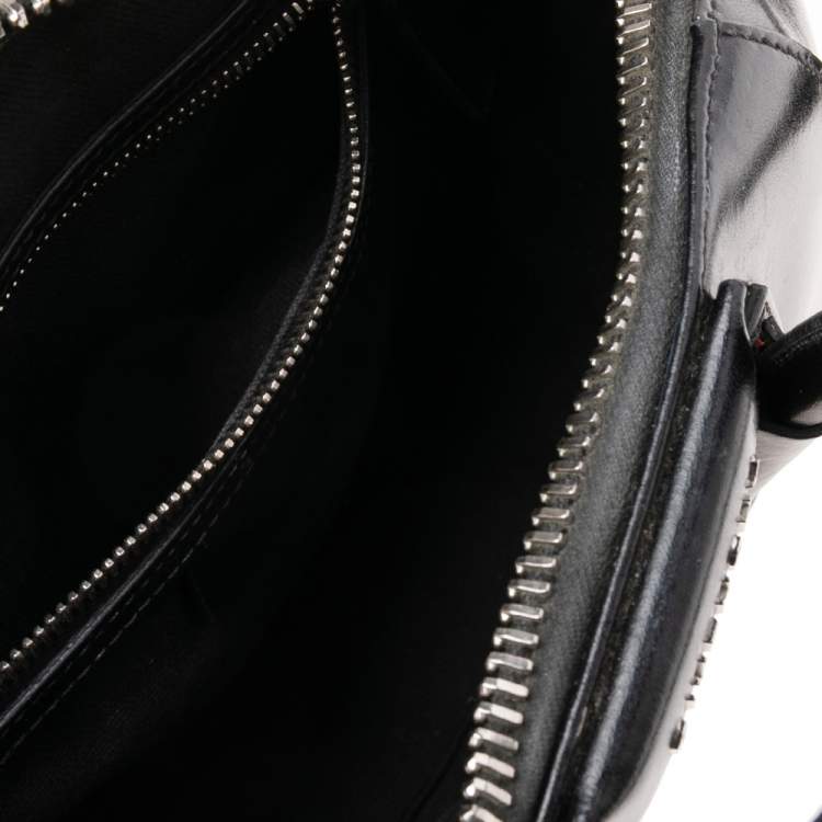 Pre Owned Givenchy Black Leather Mini Antigona Satchel