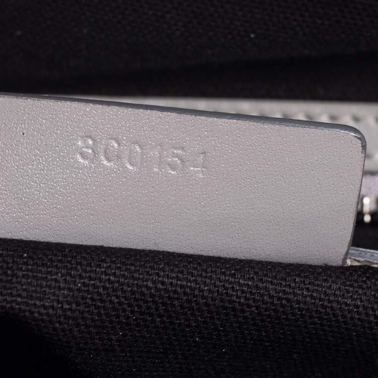Pre Owned Givenchy Grey Leather Small Antigona Satchel