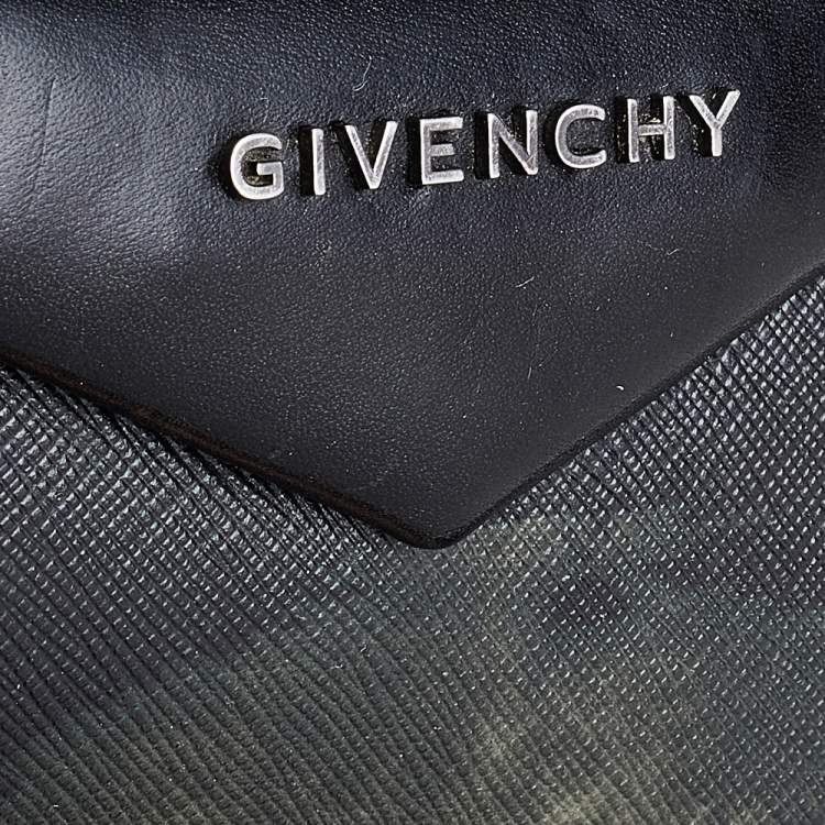 Pre Owned Givenchy Black Leather Rottweiler Antigona Large Tote