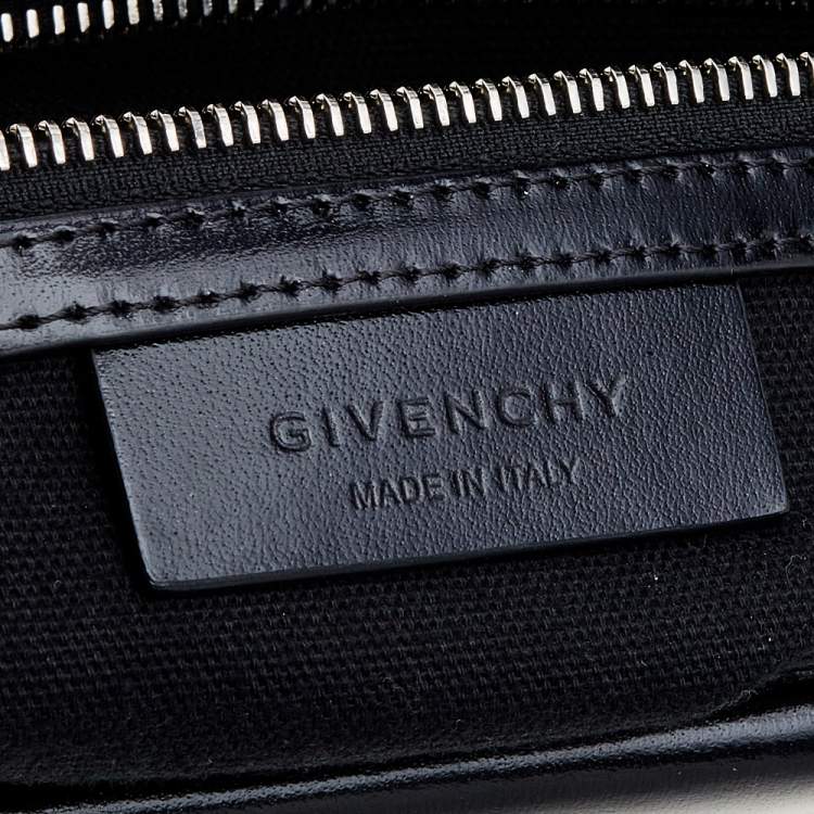 Pre Owned Givenchy Black Leather Medium Antigona Satchel 