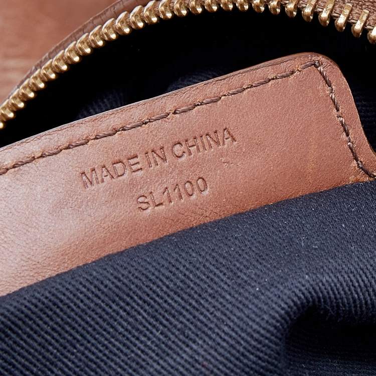 Pre Owned Givenchy Brown Leather Hobo