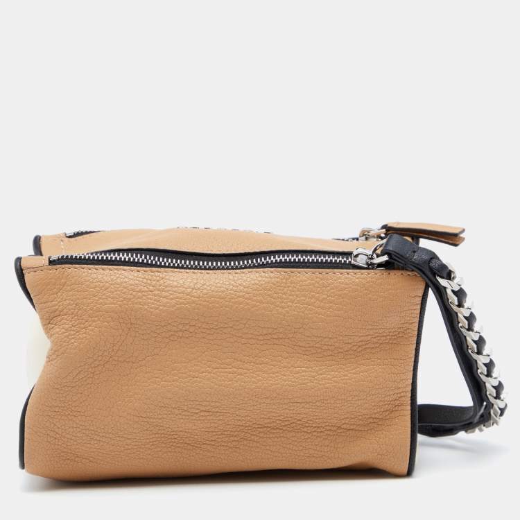 Pre Owned Givenchy Multicolor Leather Pandora Wristlet Clutch