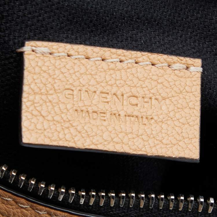 Pre Owned Givenchy Multicolor Leather Pandora Wristlet Clutch