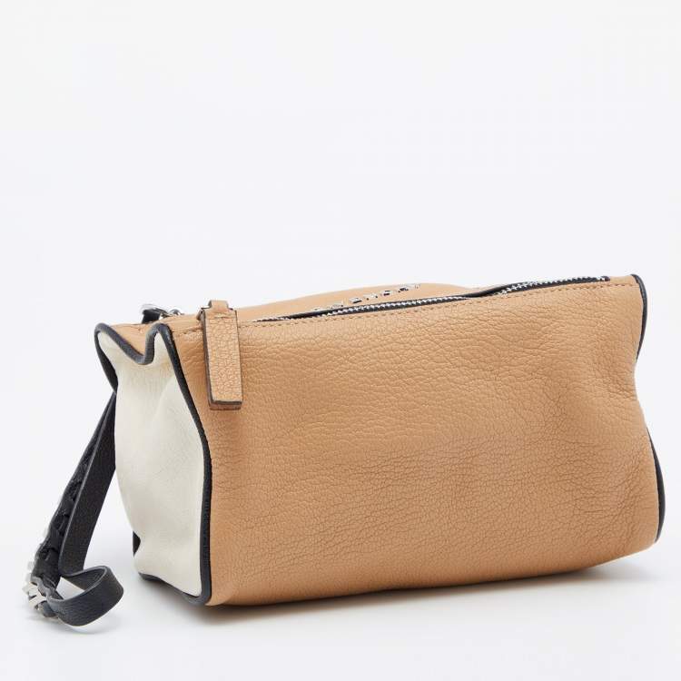 Pre Owned Givenchy Multicolor Leather Pandora Wristlet Clutch