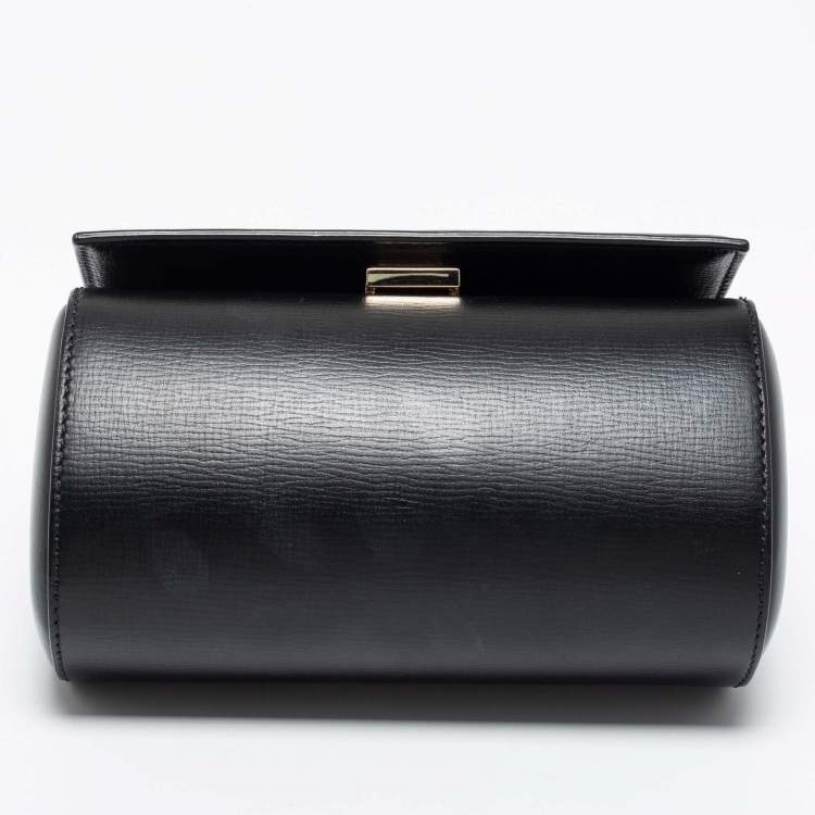 مملوكة مسبقًا Givenchy Black Leather Mini Pandora Box Crossbody Bag